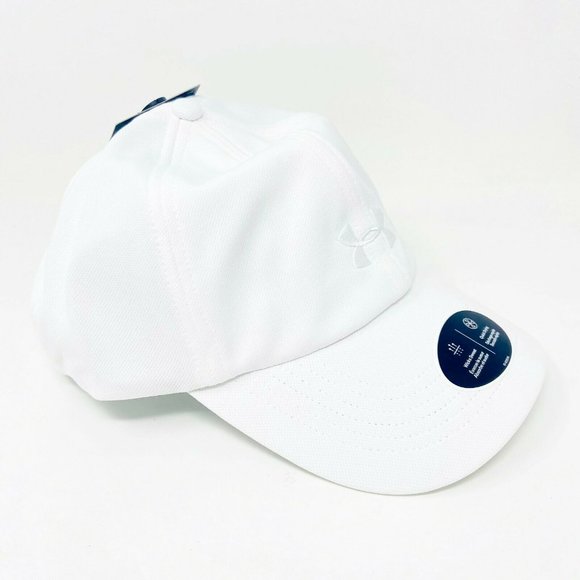 Accessories - Under Armour Play Up Womens Cap White Adjustable Hat